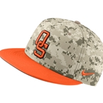 NIKE CAMO FITTED CAP