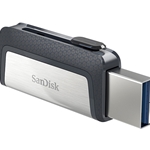 SANDISK ULTRA DUAL DRIVE USB 3.1 & USB-C 32GB FLASH DRIVE