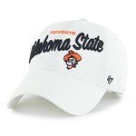 '47 WHITE OKLAHOMA STATE CLEAN UP CAP