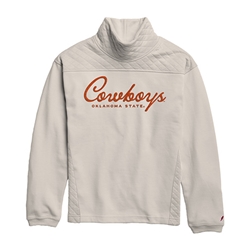 EMBROIDERED COWBOYS FUNNEL NECK