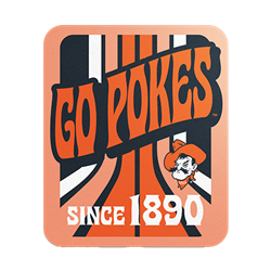 GO POKES 1890 GROOVY LINES POSTER STICKER