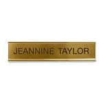 Xstamper 2"x8" Standard Aluminum Desk Sign
