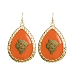 PISTOL PETE TEARDROP EARRINGS
