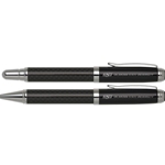 OSU CARBON FIBER ROLLERBALL PEN/PENCIL SET
