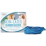 Alliance Cyan Non-Ltx Antimicrobial Rubber Bands