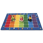 Carpets for Kids Fun With Phonics Rectangle Rug