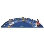 Carpets for Kids Fun With Phonics Semi-circle Rug