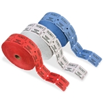 PM Company Numbered Double-ticket Roll