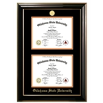 CLASSIC DOUBLE DIPLOMA FRAME