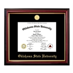 PETITE MEDALLION DIPLOMA FRAME