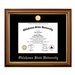 PETITE MEDALLION DIPLOMA FRAME