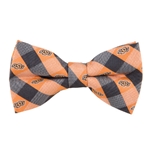 OKLAHOMA STATE CHECK BOW TIE