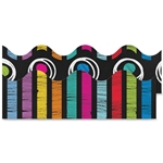 Carson Colorful Chalkboard Scalloped Borders