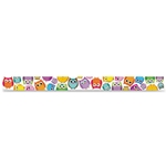 Carson Colorful Owls Straight Borders