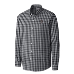 DISCOVERY PARK PLAID LONG SLEEVE BUTTON UP