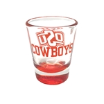 OSU ORANGE BOTTOM SHOT GLASS