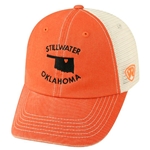 ROOTS MESH HAT WITH STATE ON FRONT