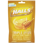 Cadbury Halls Honey-Lemon Cough Drops