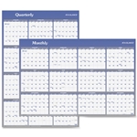 At-A-Glance 2-Sided Yearly Wipe-off Wall Planners