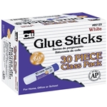 Charles Leonard 30-piece Classpack Glue Sticks