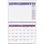 At-A-Glance Monthly Desk/Wall Wirebound Calendar