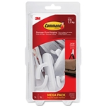 3M Command Damage-Free Large Hooks Mega Pack