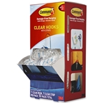 3M Command Medium Clear Hooks