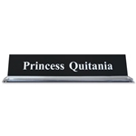 Xstamper 2"x10" Acrylic Base Desk Sign Set