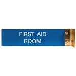 Xstamper Gold Frame 2"x8" Corridor Sign