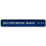 Xstamper 2"x13" Aluminum Changeable Wall Sign