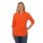 ORANGE 3/4 SLEEVE CLASSIC TUNIC