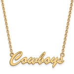 LOGOART COWBOYS SCRIPT NECKLACE