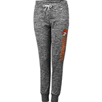 GREY SPACE DYED SKINNY PANT