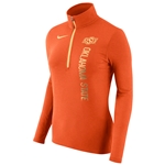 NIKE WOMEN'S ELEMENT HALF ZIP TOP
