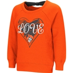 TODDLER GIRLS OUR TIME BOW BACK FLEECE