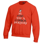 GEAR COWBOY CHRISTMAS FLEECE CREW