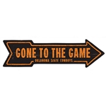 GONE TO THE GAME ARROW