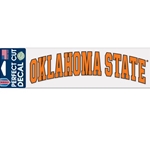 OKLAHOMA STATE 3X10 DECAL
