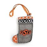 OSU PEWTER STOCKING ORNAMENT