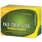 Alliance 1/4lb Box Pale Crepe Gold Rubber Bands