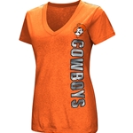 ASTERISK SHORT SLEEVE ORANGE TEE