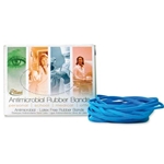 Alliance Cyan Non-Ltx Antimicrobial Rubber Bands
