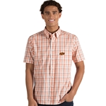 CREW PLAID SHORT SLEEVE WOVEN