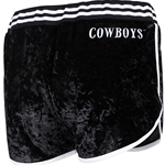 CRUSHED VELVET SHORT