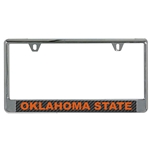 OKLAHOMA STATE CARBON TAG FRAME