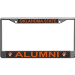 OKLAHOMA STATE ALUMNI CARBON TAG FRAME