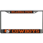 OKLAHOMA STATE COWBOYS TAG FRAME