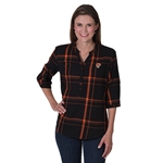 PLAID TUNIC