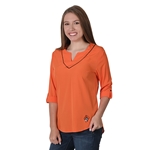STICHED NECKLINE TUNIC