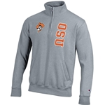 ECO POWERBLEND 1/4 ZIP TWILL FLEECE